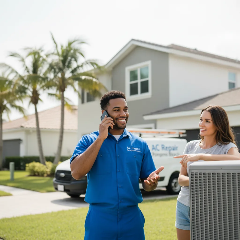 AC Repair Pompano Beach customer support in Dyer